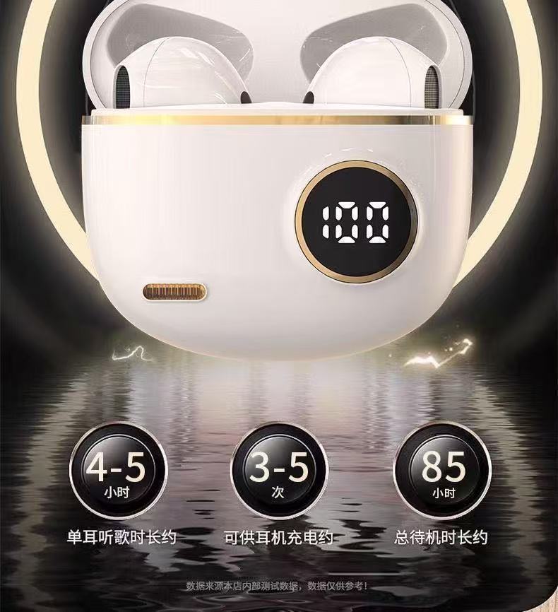 2025New S190Wireless Bluetooth Headset High Endurance Sports Game Noise Reduction Sound of Berlin Huaqiangbei Headset