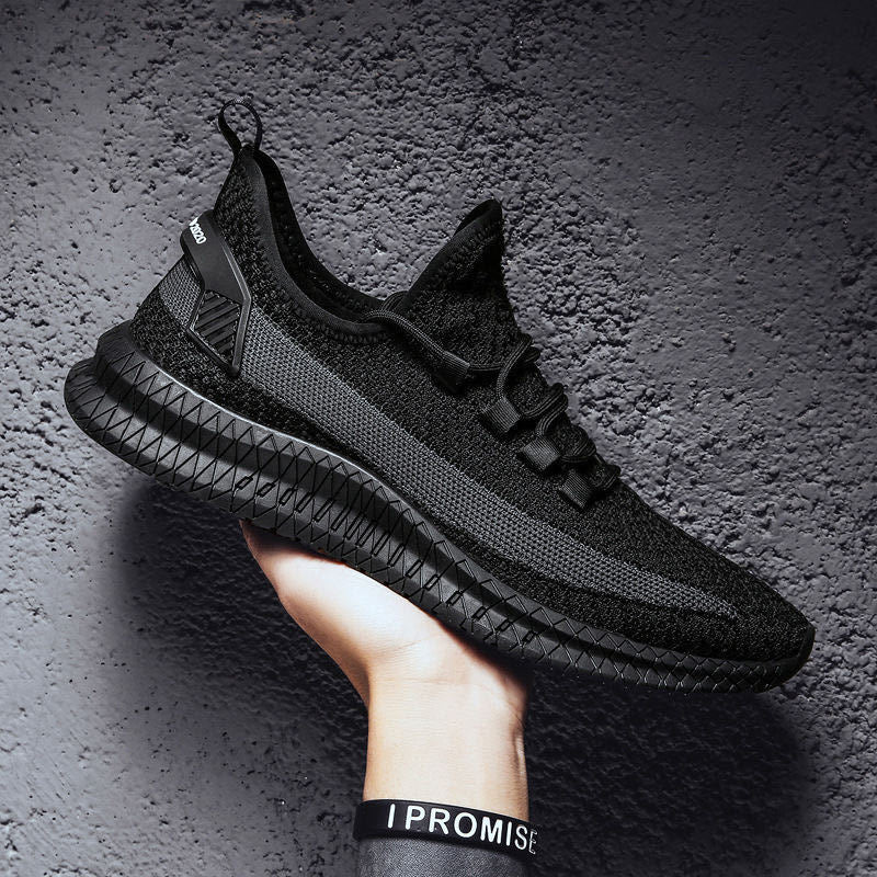 Men's Sneakers2024Spring New Trendy Casual Shoes Running Shoes Couple Shoes Mesh Flyknit Shoes Export