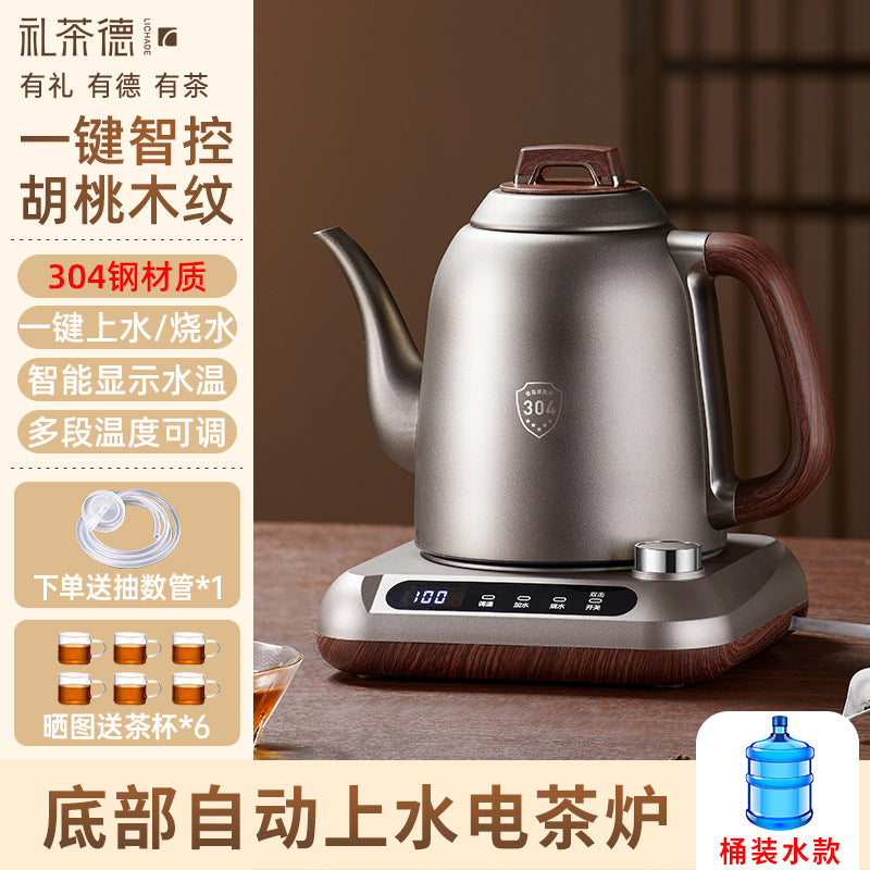 304Steel Fully Automatic Bottom Fill Electric Kettle Integrated Tea Brewing Kung Fu Tea Smart Household Electric Tea Stove