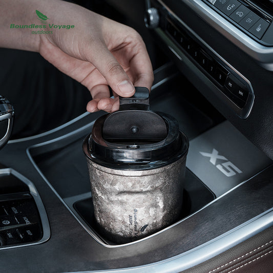 Pure Titanium Heat Preservation Coffee Cup