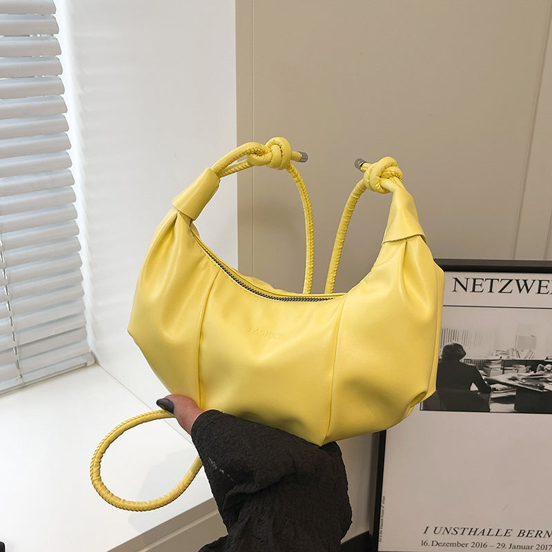 High-end Underarm Bag for Women2025New Trendy Fashion Versatile Casual Single Shoulder Bag Crossbody Dumpling Bag