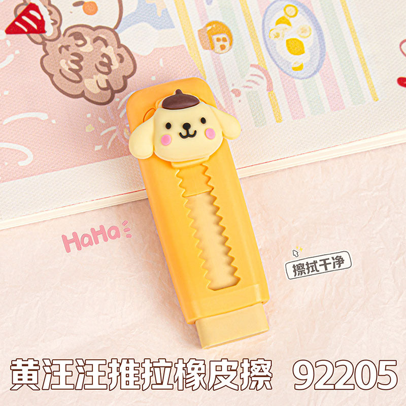 Sanrio Push-Pull Eraser Retractable Cartoon Eraser No Debris Student Back-to-School Season Learning Supplies Wholesale http://detail.1688.com/offer/829893494848.html