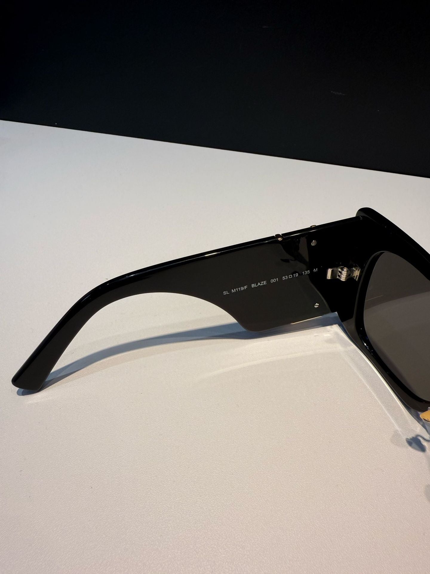 2024New M119Yang Shulin Cat Eye Sunglasses for Women rose The same style of high-end square large-frame sunglasses