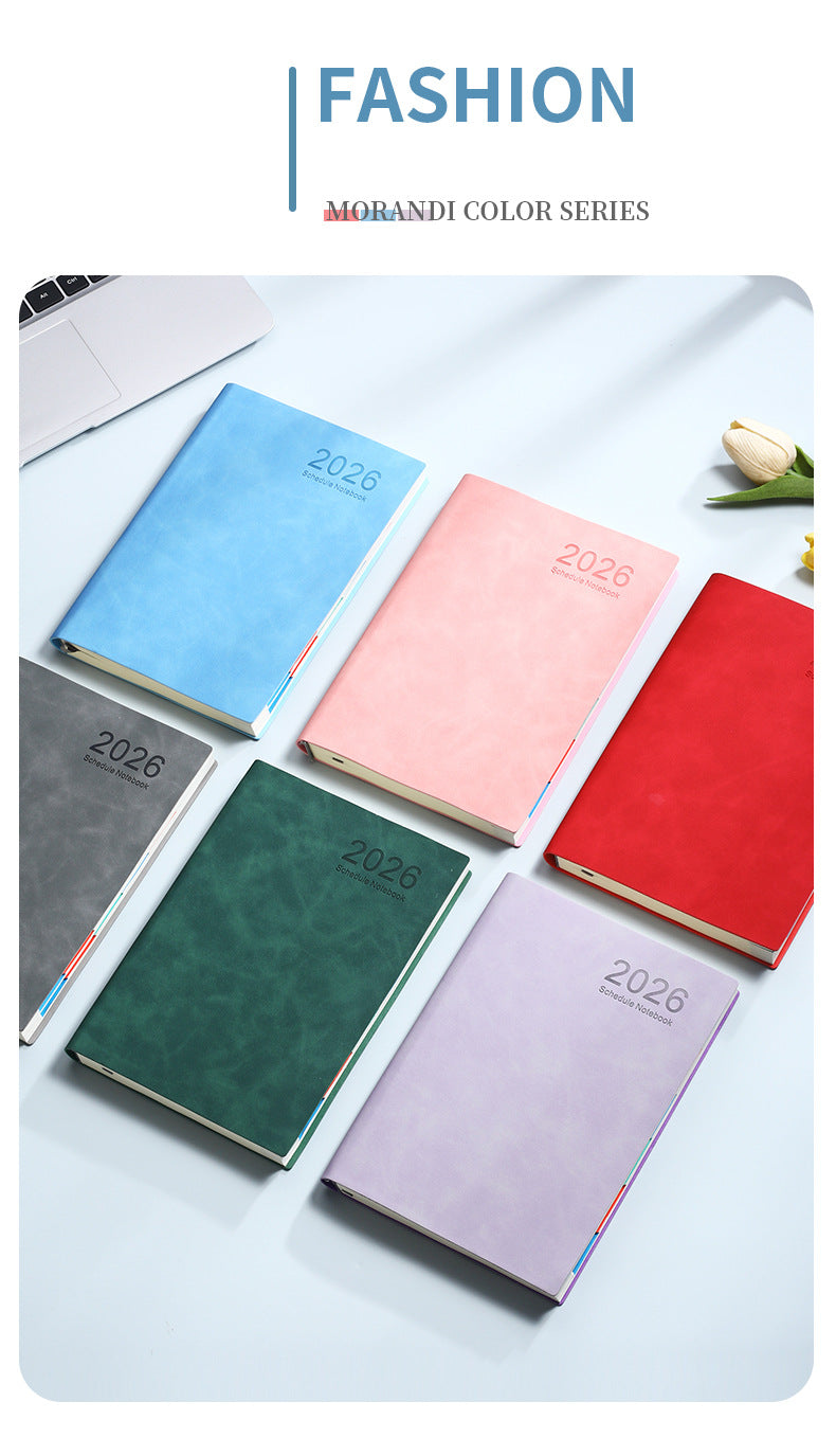 2026Calendar Book Cross-Border English Yearly Calendar Book365Tianji Daily Planner Efficiency Notebook
