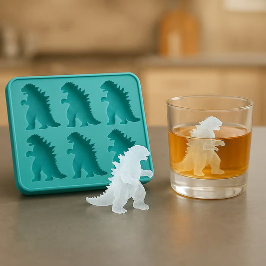 GF Cross-border Independent Station New Model Godzilla Ice Mold Kitchen Home Godzilla Ice Cube Mold Tool