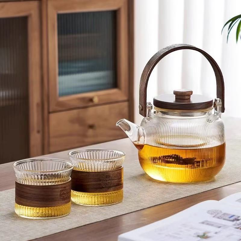 Glass Steaming Teapot 2025 New Kettle Electric Ceramic Stove Tea Set