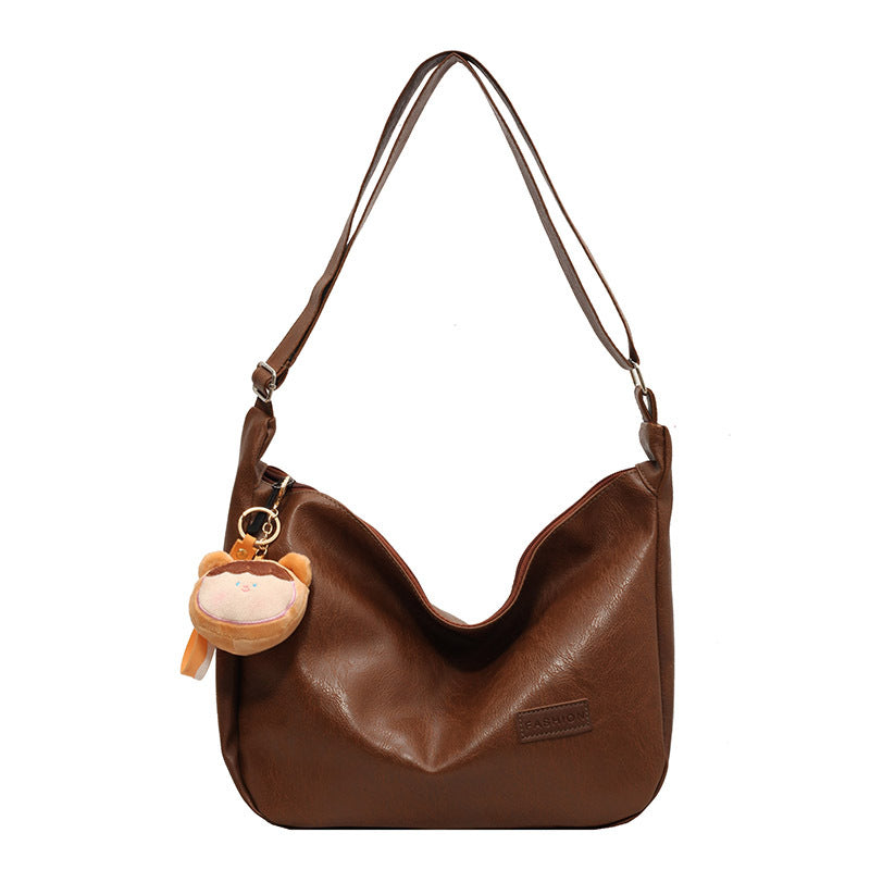 Niche Underarm Bag for Women2024New Autumn and Winter Fashion Retro Dumpling Bag High-end Versatile Shoulder Crossbody Bag