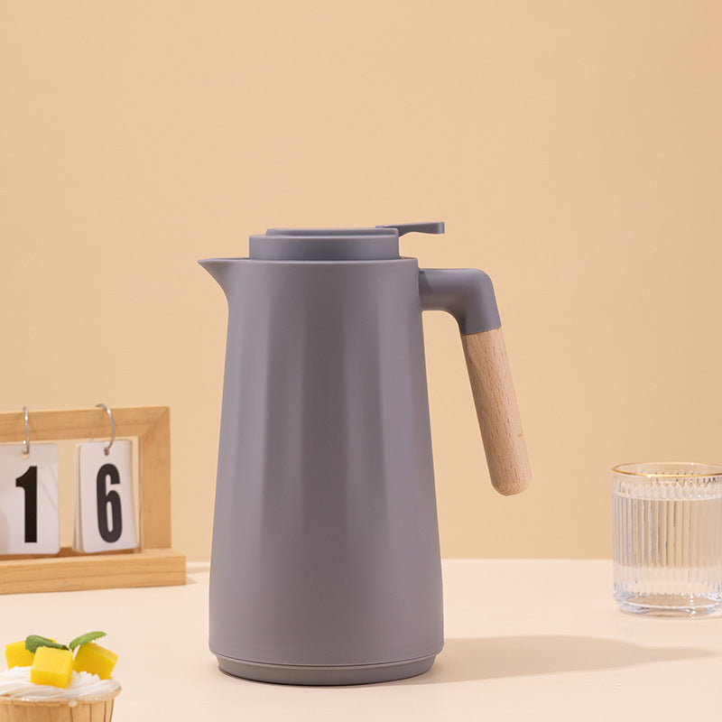 Cross-Border Insulated Kettle Household Glass Inner Liner Warm Kettle Simple Office Coffee Large Capacity Hot Water Kettle Insulated Water Kettle