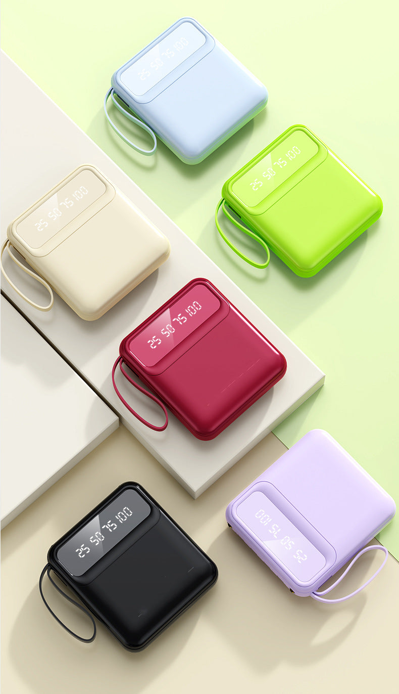 Cross-border wholesale mini power bank3c Authentication20000mAh Large Capacity Power Bank Gift Printing logo