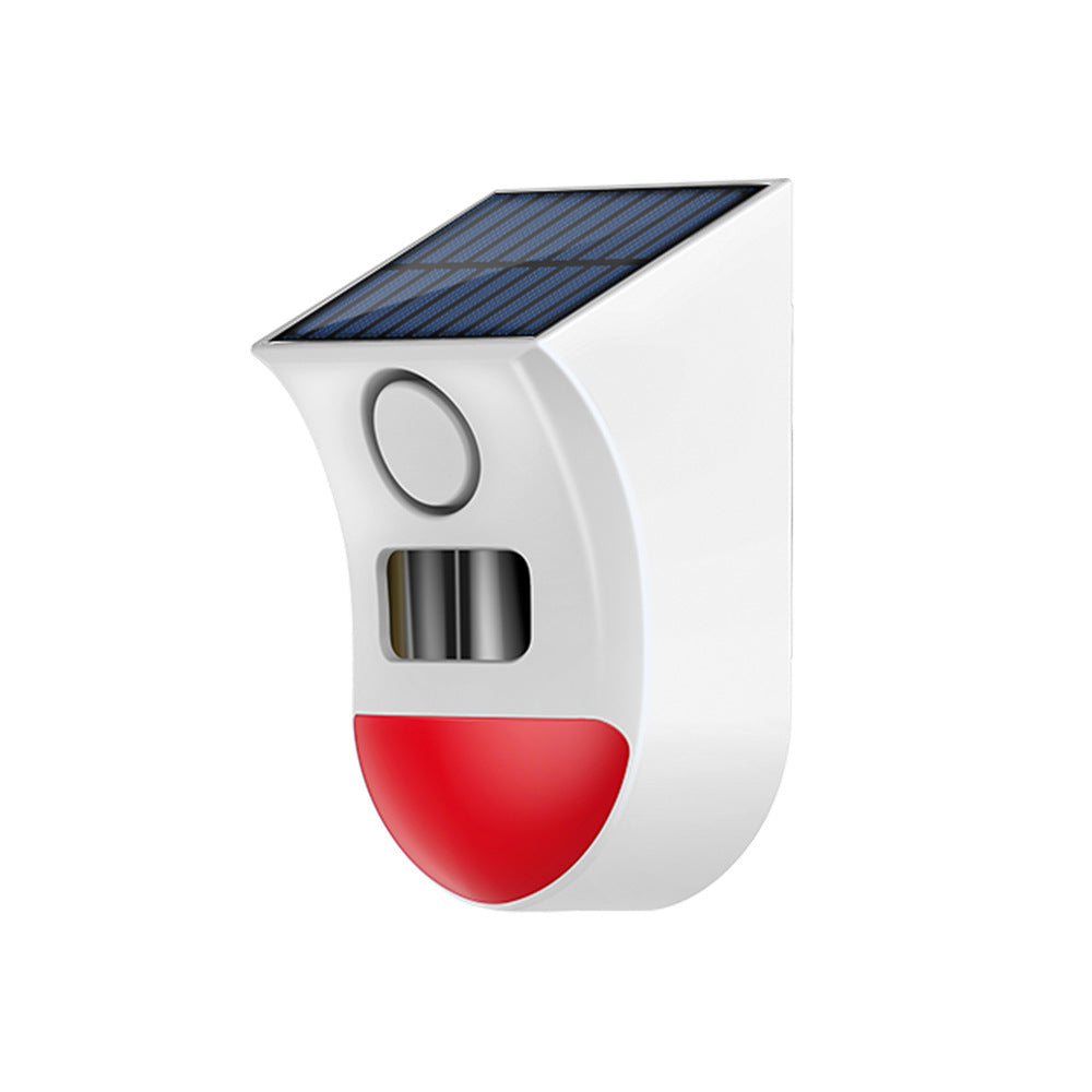 Cross-border Solar Sound and Light Alarm Light Anti-theft Alarm Human Body Infrared Sensor Orchard Remote Control Alarm