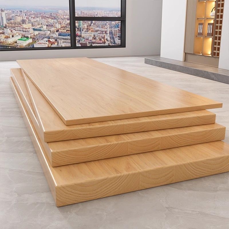 Factory Direct Supply Solid Wood Pine Board Wood Board Log Board Table Board Panel In Stock Wardrobe Layered Partition Board Storage Rack