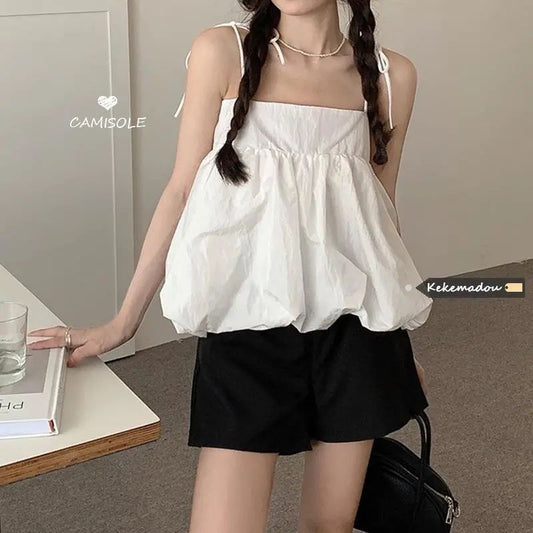 Loose halter top