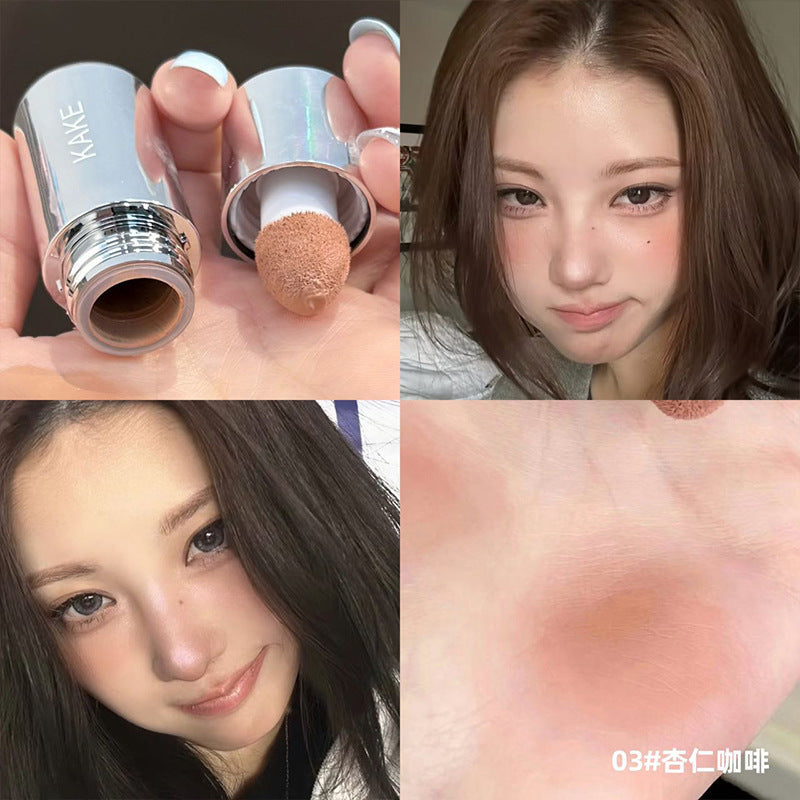 KAKE Velvet Liquid Blush Brightening Natural Korean Style Low Saturation Matte Blush Stick Affordable for Students