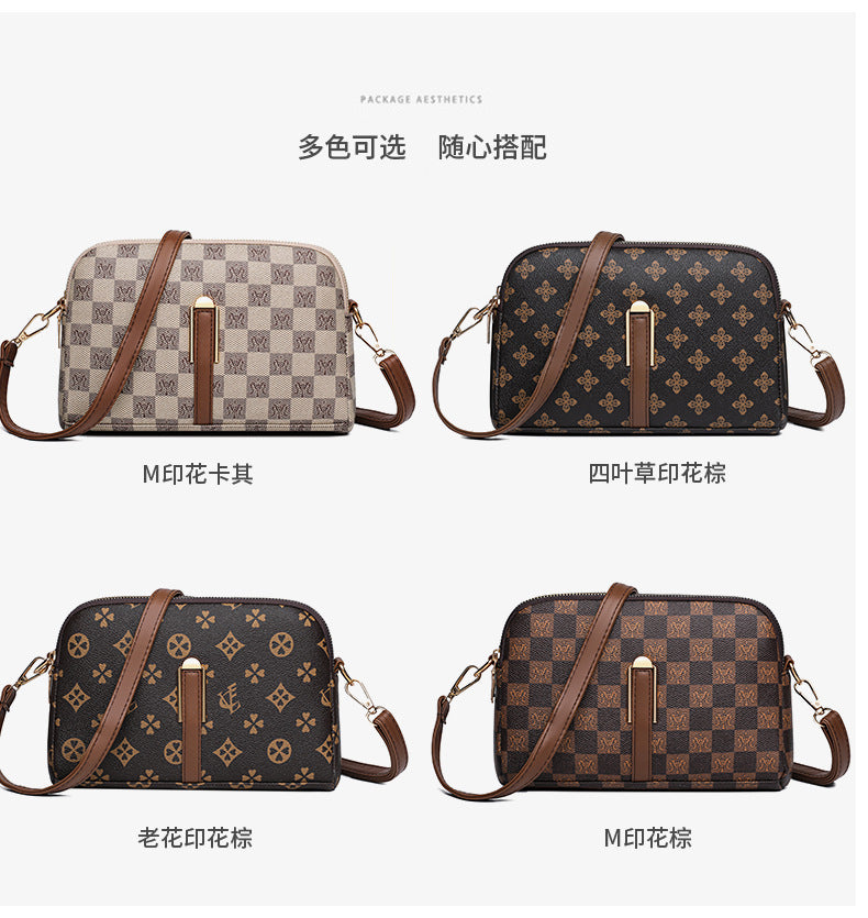 2834Yagelaisi Bag for Women New Simple Versatile Shoulder Bag Retro Trendy Crossbody Women's Bag Phone Bag