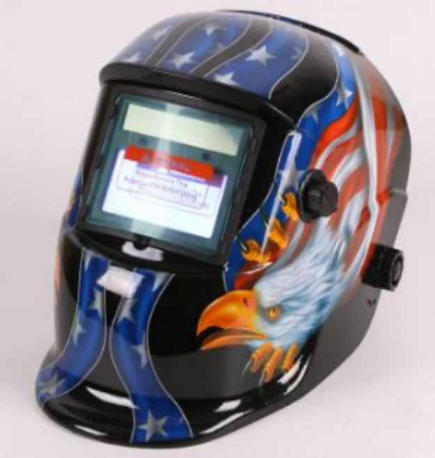 107Solar Automatic Dimming Welding Protective Mask Head-mounted Argon Arc Welding LCD Welder Mask