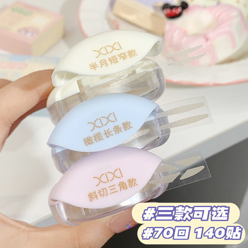 xixi Roller Pull-Out High-Adhesion Double Eyelid Tape Natural Invisible Seamless Non-Reflective Puffy Eye Beauty Tape J199