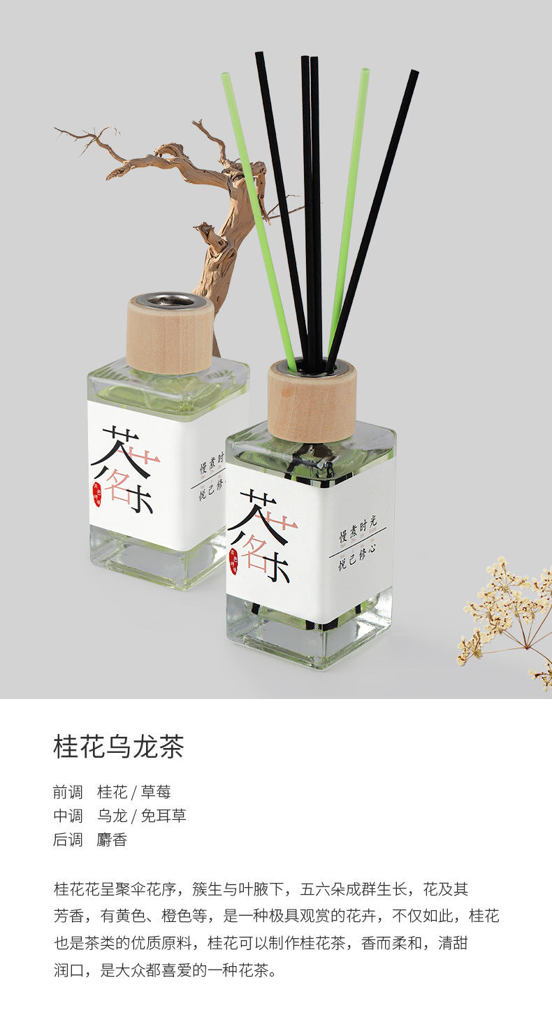 New Tea Scent Indoor Women's Home Long-lasting Room-specific Odor Removal Long-lasting Fragrance Flameless Aromatherapy Perfume Wholesale