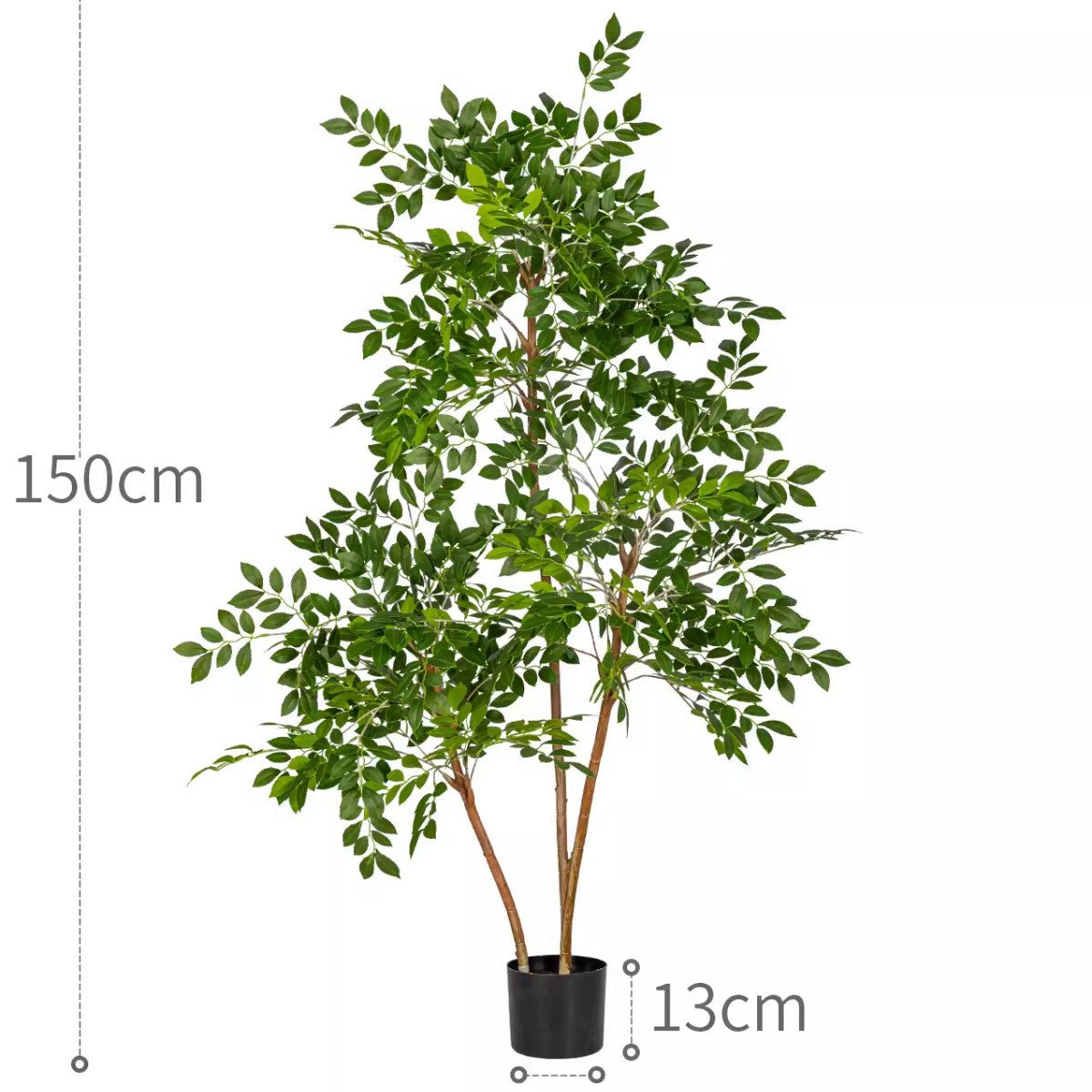 High-End Artificial Green Plant Elm Money Tree Banyan Tree Large Floor Plant Indoor Living Room Atmosphere Fake Tree Landscaping Decoration