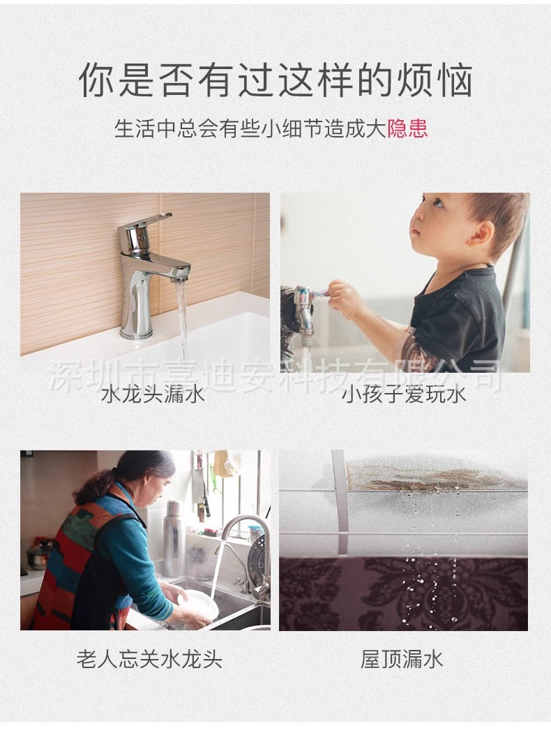 Water Immersion Sensor Wired Water Leak Alarm Warehouse Server Room Base Station Overflow Sensor Detector Switch