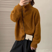 2025Spring New Soft Gentle Fairy Style Hollow Out Sweater Mid-Length Lazy Solid Color Cover-Up Top