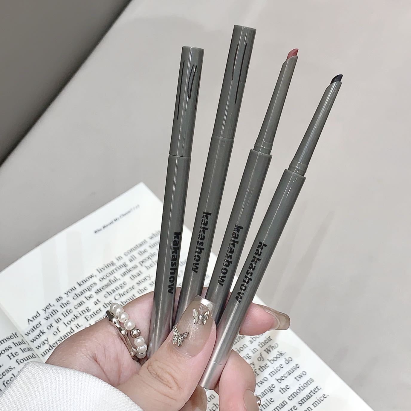 kakashow Smart Blade Eyeliner Gel Long-lasting Color Natural Eye Makeup Waterproof Sweat-proof Smudge-resistant C415