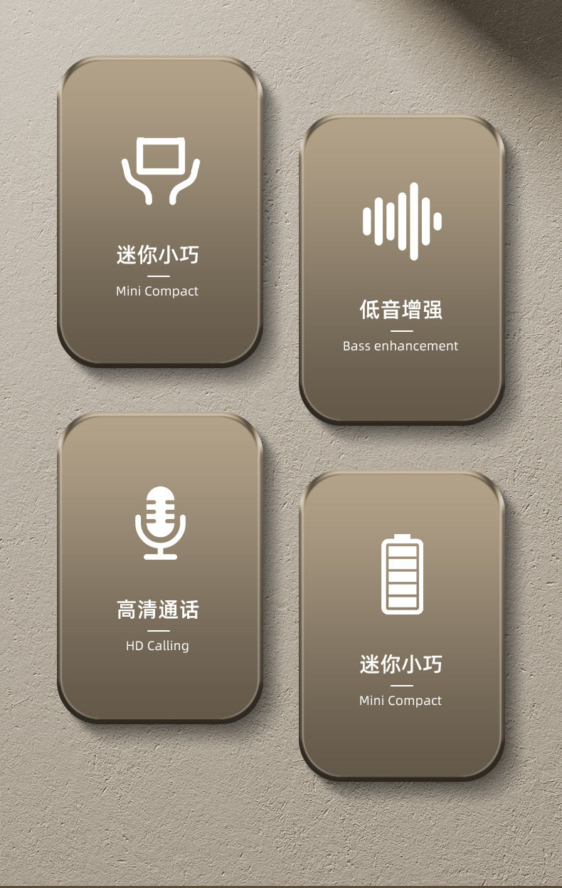 New Cross-Border Sleep Bluetooth Earphones Noise Cancelling Sound Isolation In-Ear Side Sleeping Mini Wireless Earphones