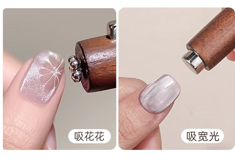 Cigar Large Magnet 3-in-1 Nail Art Cat Eye Strong Large Thick Magnet Large Cylinder Super Strong Magnetic Tool