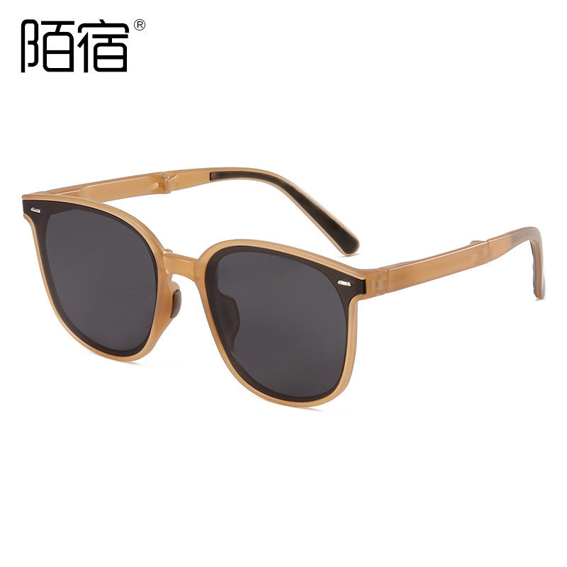 TRP20314Wood Nine10Yes Folding Polarized Sunglasses Flat Nylon1.5Sunshade and Sun Protection Portable Sunglasses