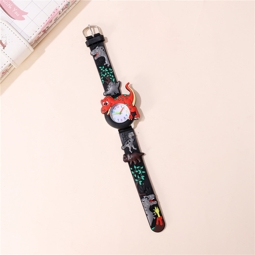 Watch Dinosaur Boys Girls Toddler Silicone Quartz