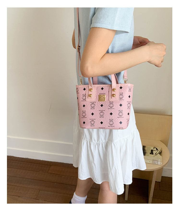 Large Capacity Stylish Versatile Korean Version ins Women's Bag2025New fashionable and high-end one-shoulder tote bag
