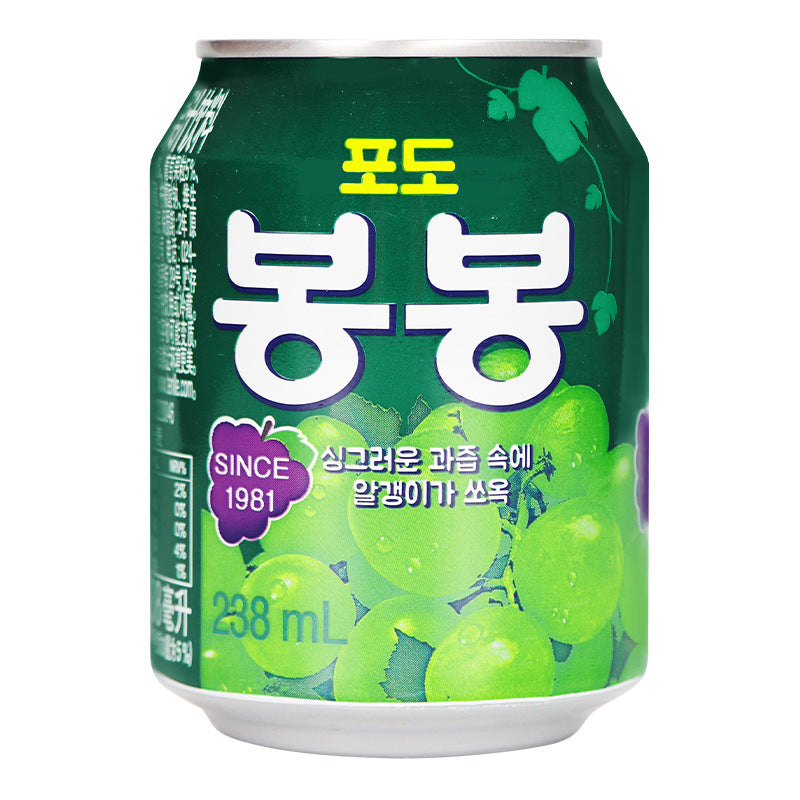 Free Shipping Korean Original Imported Haitai Beverage Grape Peach Orange Strawberry Mango Mixed Juice Bulk Inquiry