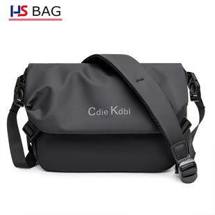 Silk Chest Bag Autumn New Large Capacity Casual Men's Bag Lightweight Simple Water-Resistant Oxford Cloth Crossbody Backpack