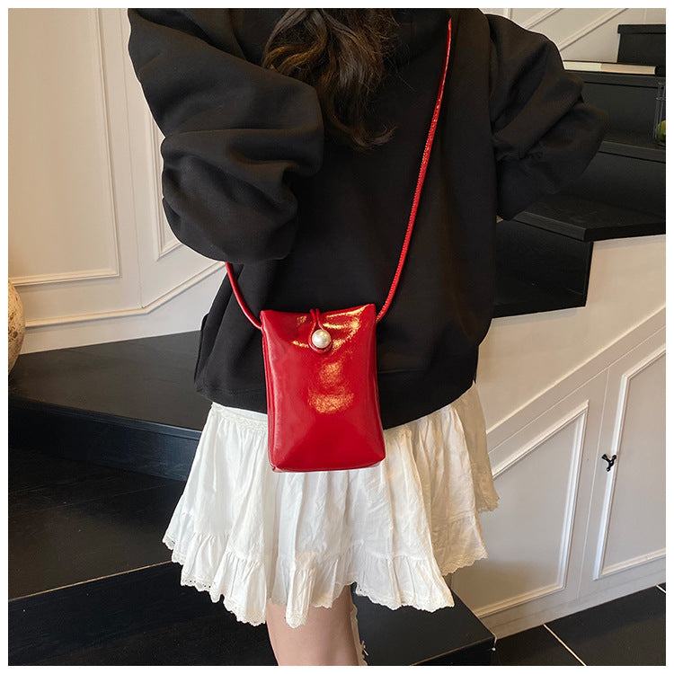 New Chinese Style Mini Handbag for Women2024New high-end versatile coin purse casual single shoulder crossbody phone bag