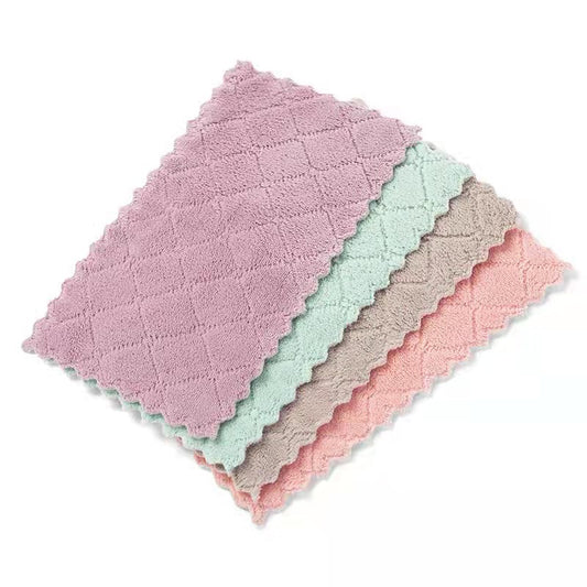 Coral fleece cloth