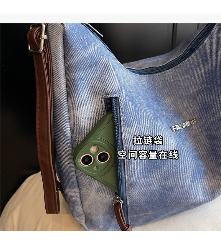 Melard Women's Bag2025New Crossbody Bag Winter Versatile High-End Feel Shoulder Bag Large Capacity Tote Bag