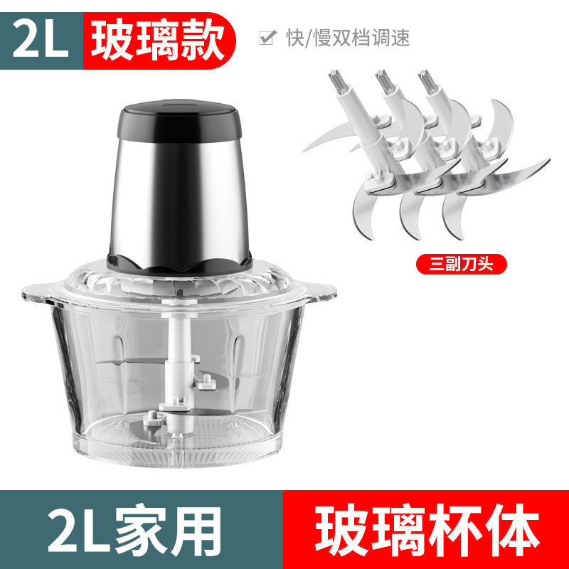Meat Grinder Stainless Steel Multifunctional Household Small Food Processor Commercial Blender Kitchen Baby Food Gift