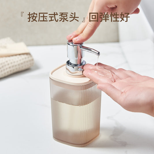 Luxury Hotel Hand Sanitizer Dispenser Bottle High-Value Bathroom Shower Gel Shampoo Empty Bottle Press-Type Set