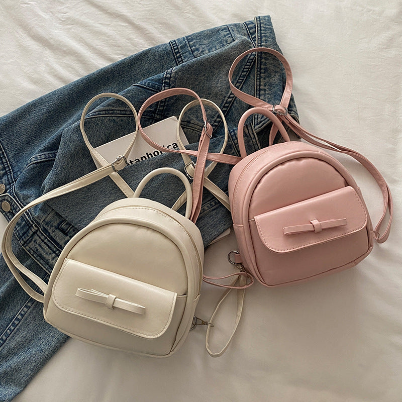 Simple Double Shoulder Small Bag for Women Spring Summer2025New Single Shoulder Crossbody Bag Korean Style Women's Fashion Handheld Small Square Bag