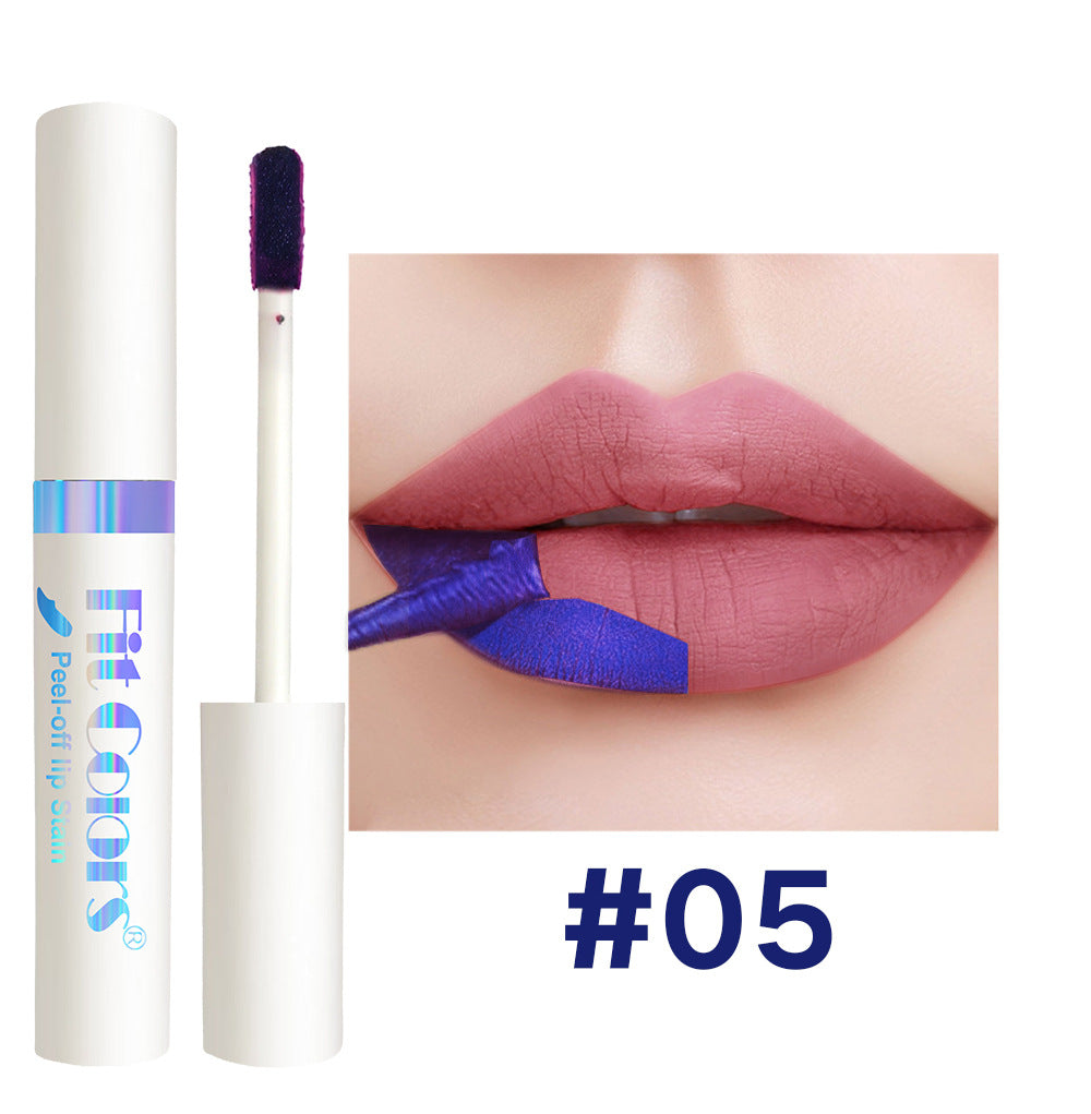 Fit Colors Tear and Pull Lip Gloss Natural matte easy-to-apply long-lasting non-stick cup waterproof lipstick cross-border