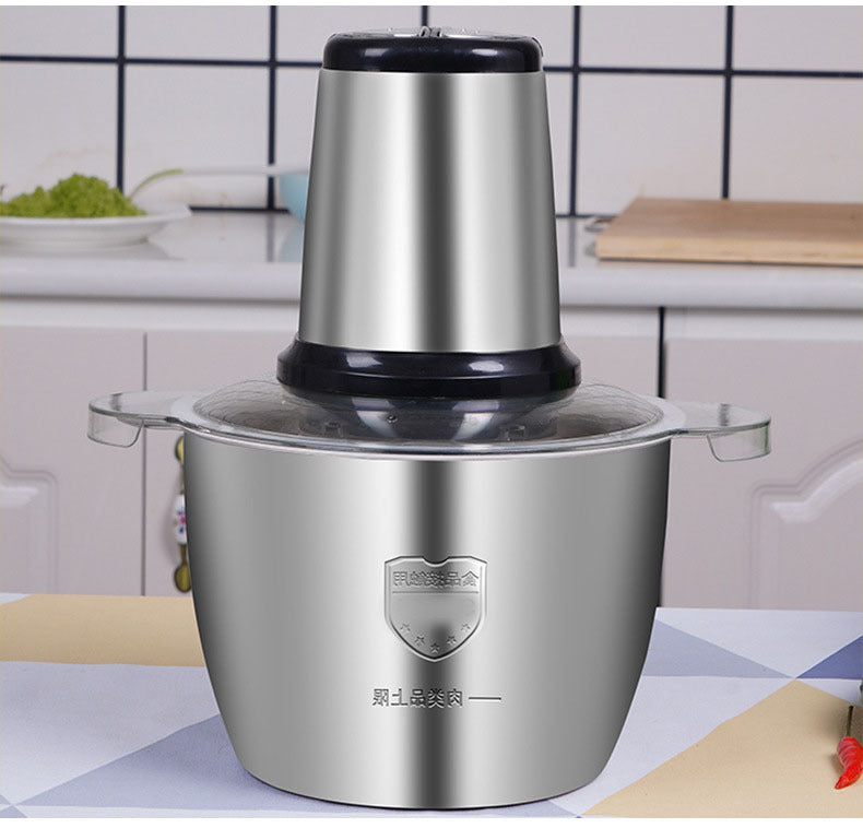 Manufacturer Wholesale Household Meat Grinder Kitchen High-Power Meat Mincer Electric Meat Chopper Garlic Paste Blender Food Processor