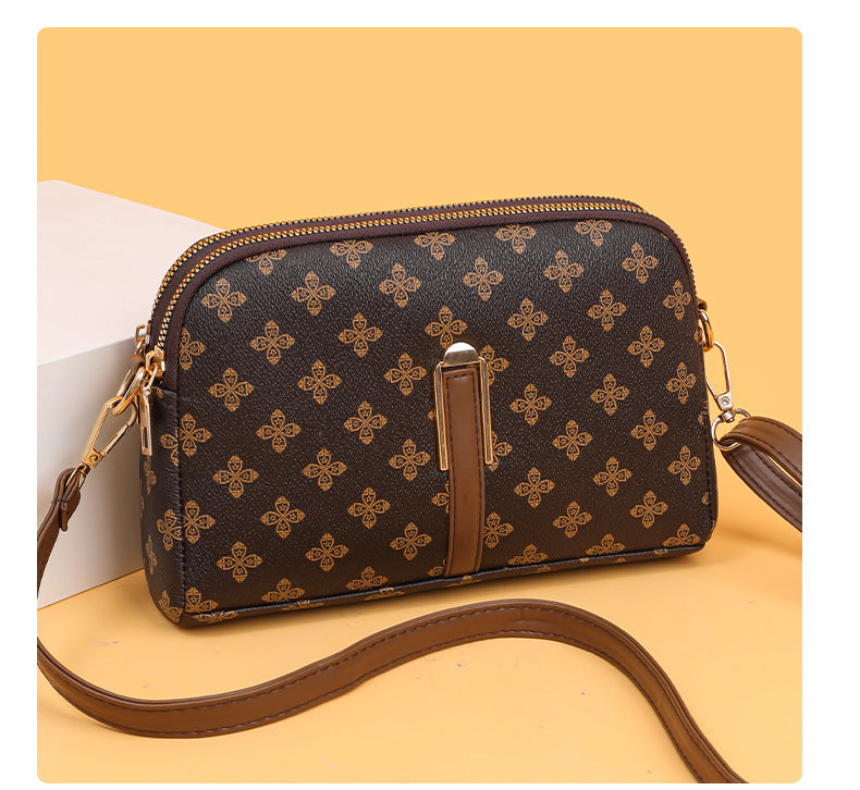2834Yagelaisi Bag for Women New Simple Versatile Shoulder Bag Retro Trendy Crossbody Women's Bag Phone Bag