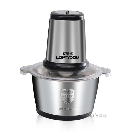 Kitchen Household Electric Meat Grinder Stainless Steel Multifunctional Meat Mincer Mixer Food Processor Small Meat Chopper