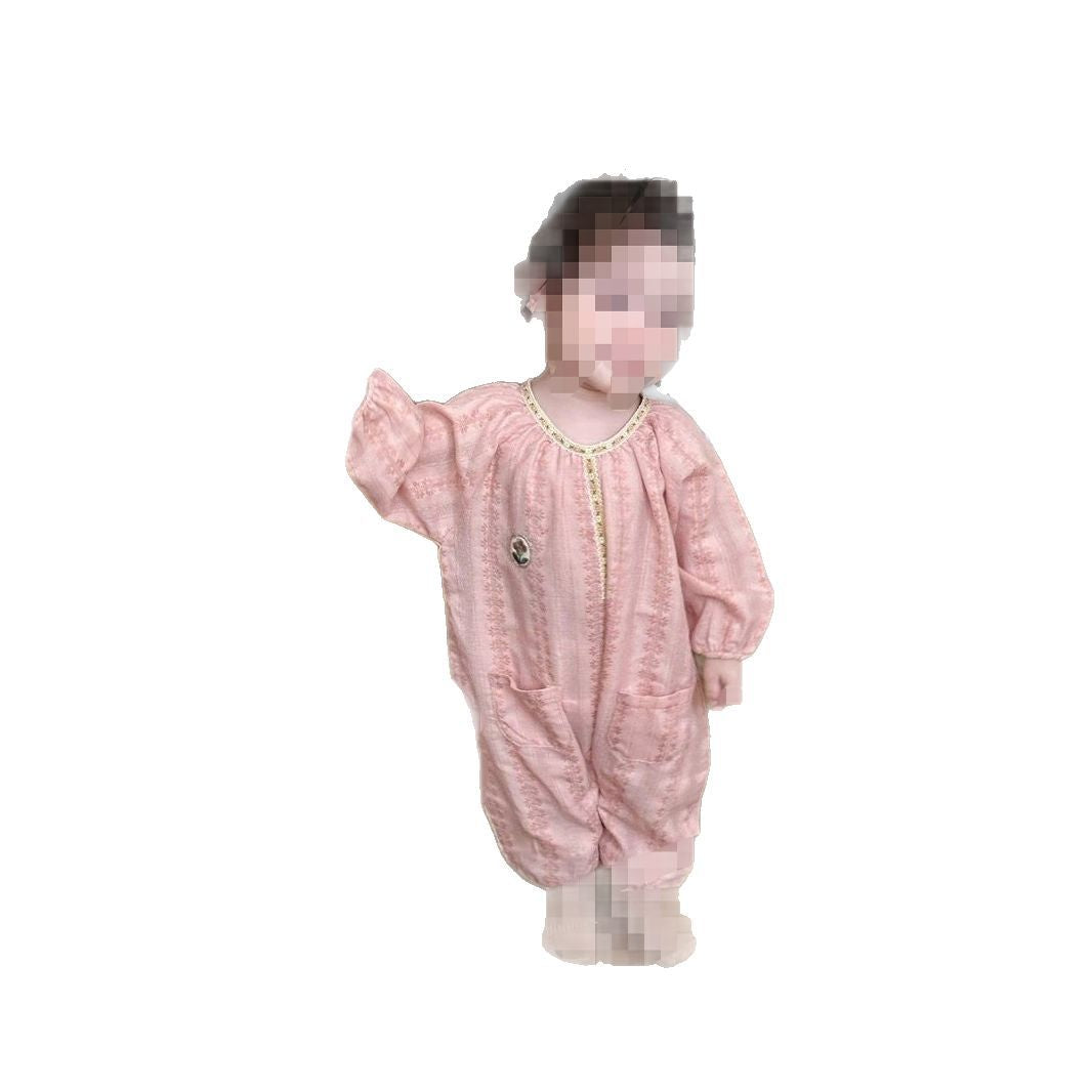 Baby Clothes Sweet Little Princess Loose Stylish Long Sleeve Romper Baby Jumpsuit Spring Autumn Baby