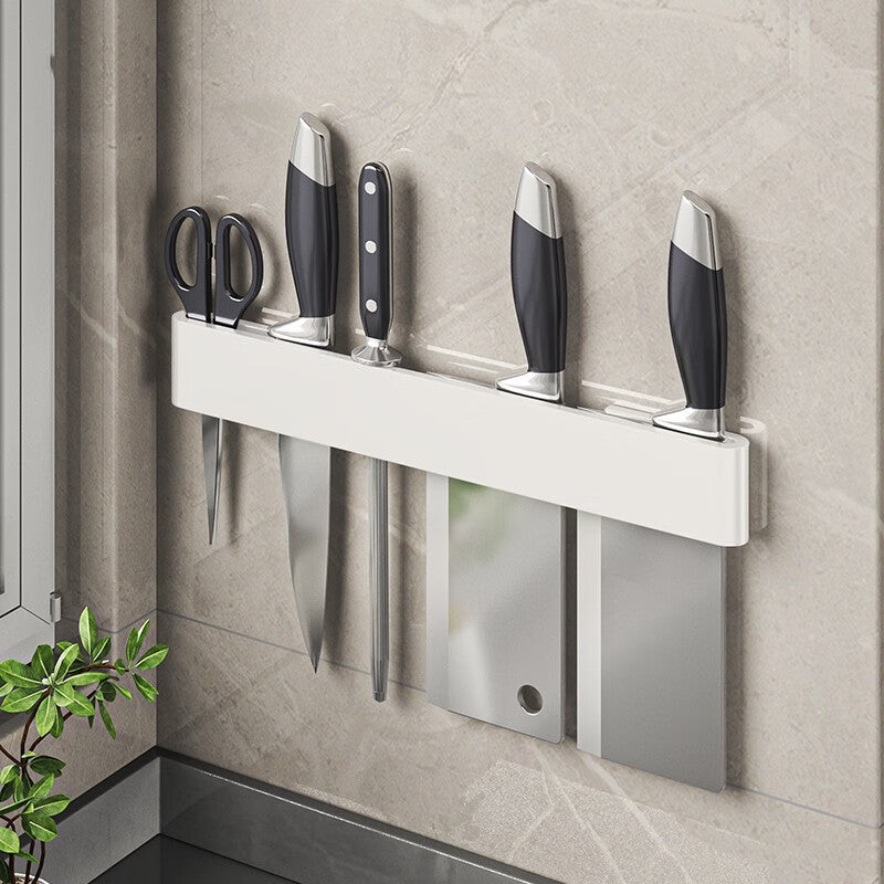 Manufacturer supplies multifunctional kitchen storage rack Knife Rest Wall-Mounted Simple Knife Holder Storage for Kitchen Knives