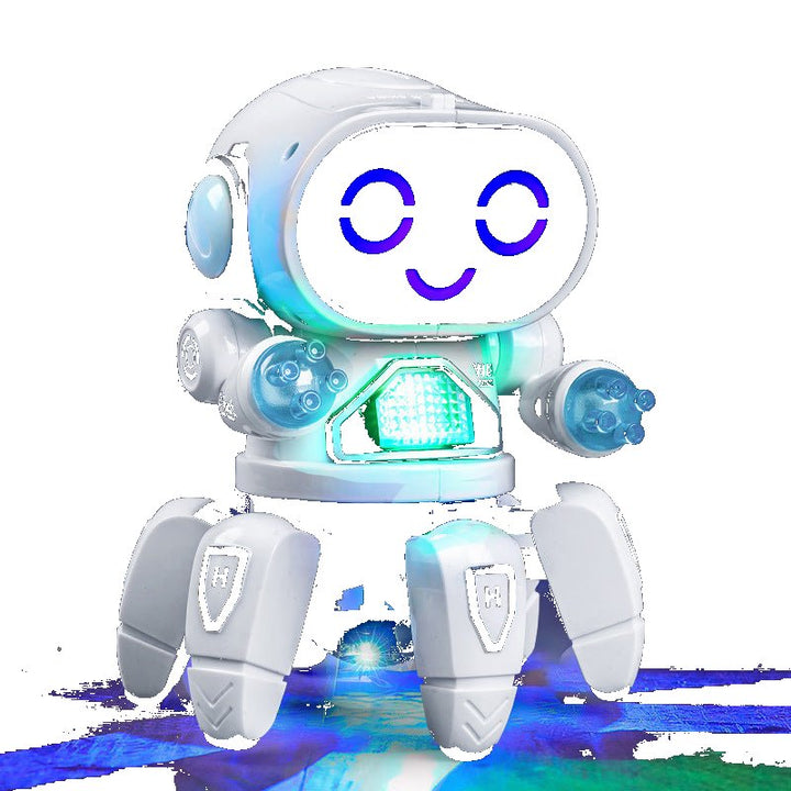 Electric Dancing Six-Claw Robot Toy – Smart Light & Sound Effects Kids Toy