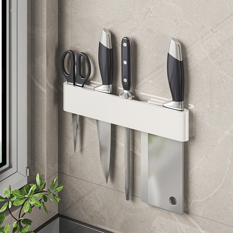 Manufacturer supplies multifunctional kitchen storage rack Knife Rest Wall-Mounted Simple Knife Holder Storage for Kitchen Knives
