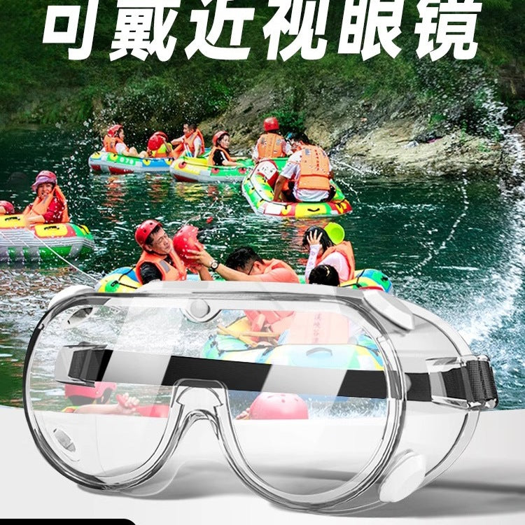 Drifting Goggles Anti-Splash Waterproof Impact Anti-Fog Goggles Water Fight Water Park Protective Glasses