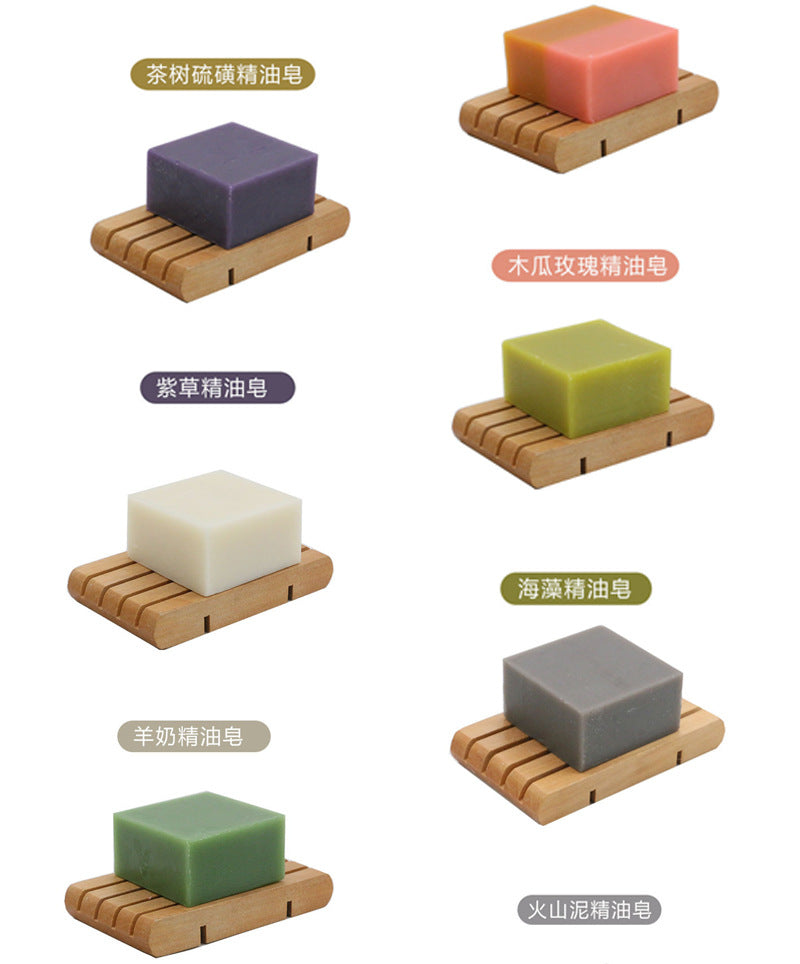 Skin Rejuvenation Plant-Based Handmade Soap Wholesale Rose Soap Refreshing Fragrance Bath Soap Face Wash Makeup Removal Body Use Handmade Soap