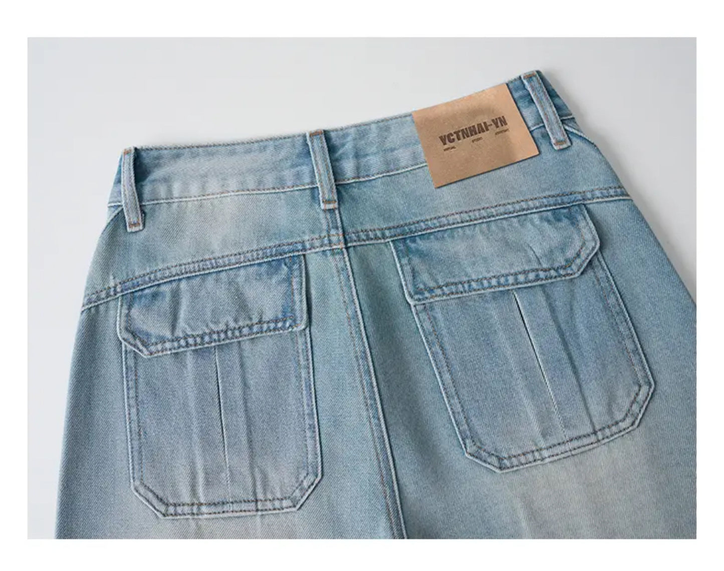 DUOXINIU/Duo Xi Niu/DaLin Summer Thin Jeans for Women, Slim Fit Scimitar Pants, Loose Fit, Leg-Lengthening