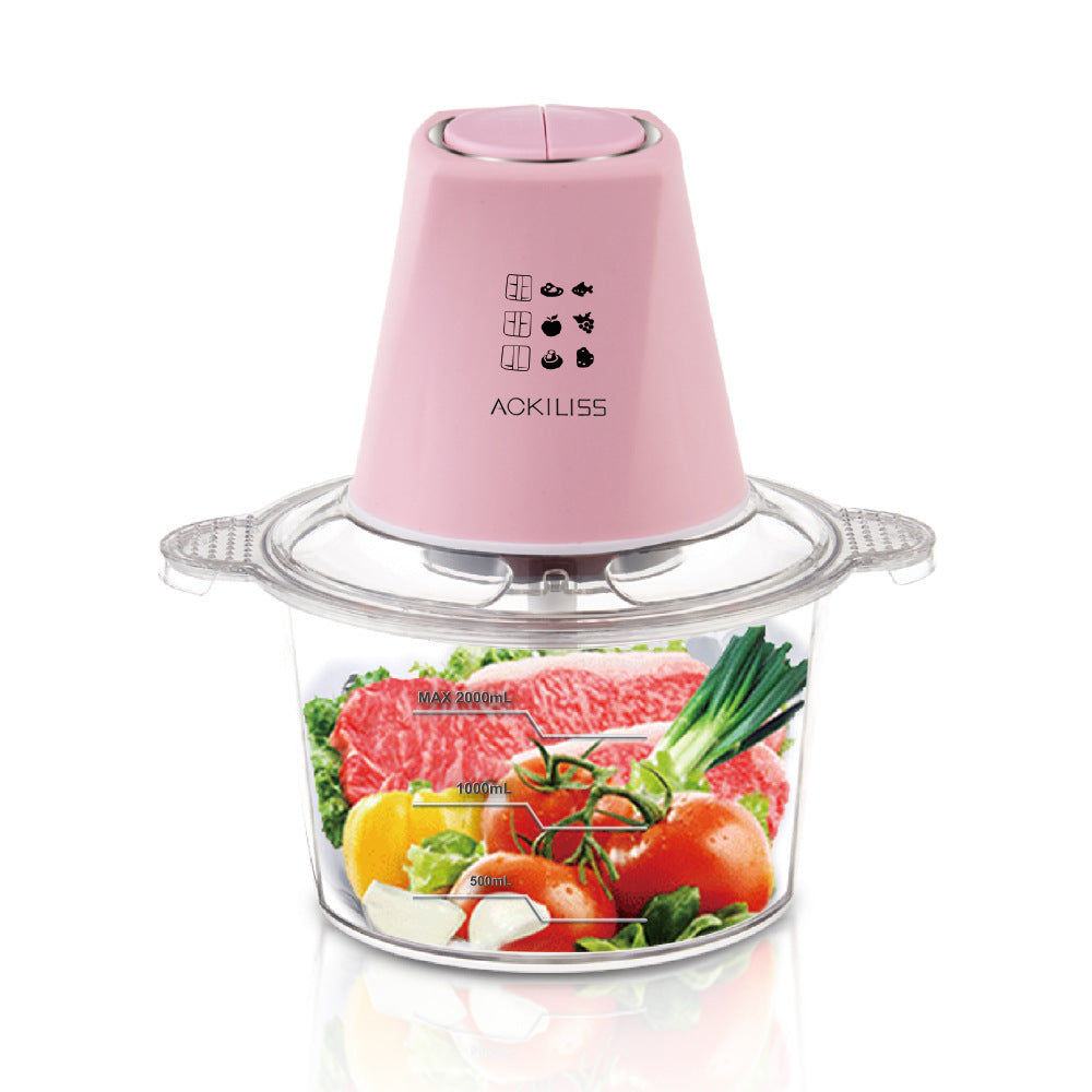 Cross-Border EU UK Household Multifunctional Dumpling Meat Mixer Vegetable Chopper Electric Meat Grinder